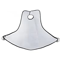 Los mejores  - Unicoco Delantal Barbero con Ventosas Delantal Afeitado Color Negro Blanco Diseño Muy Chulo Regalo Personalizado